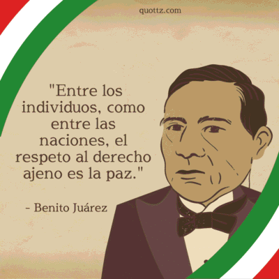 frases benito juárez